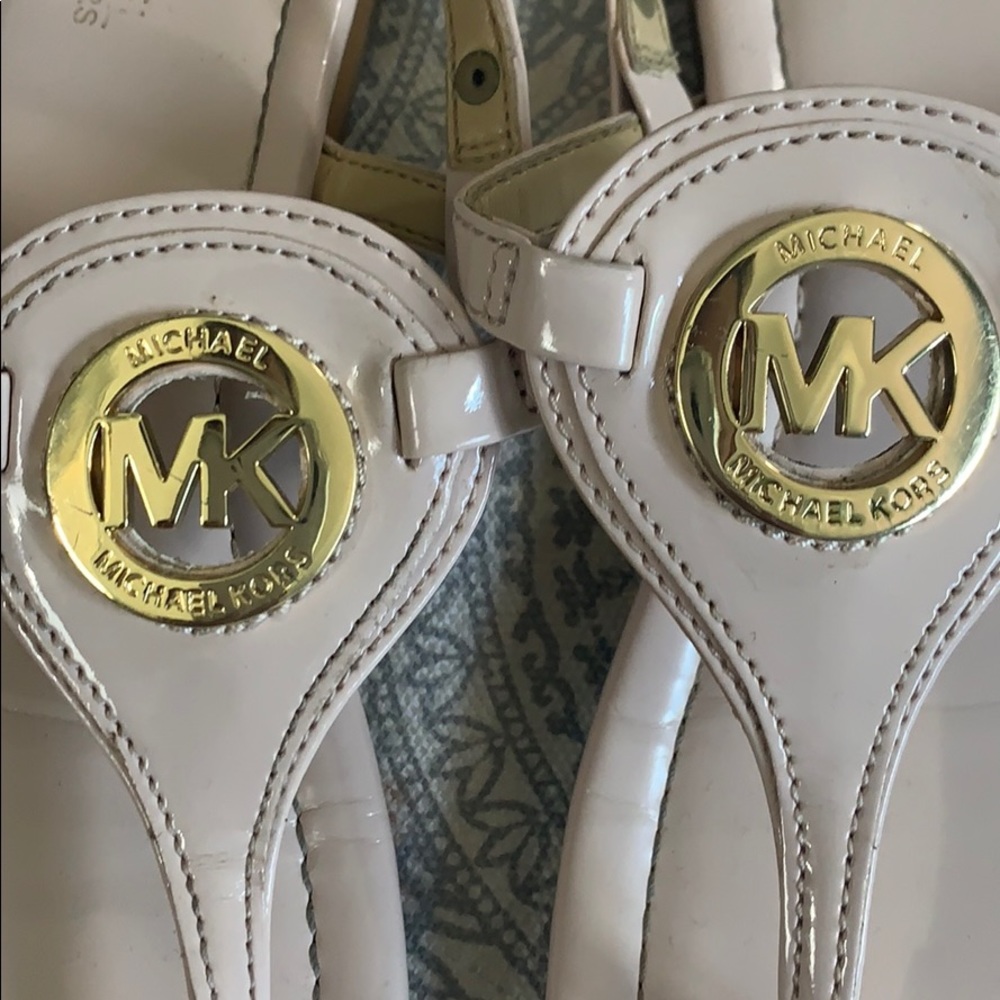 Michael Kors Nude Pink Thong Sandal 7.5 - Picture 2 of 5